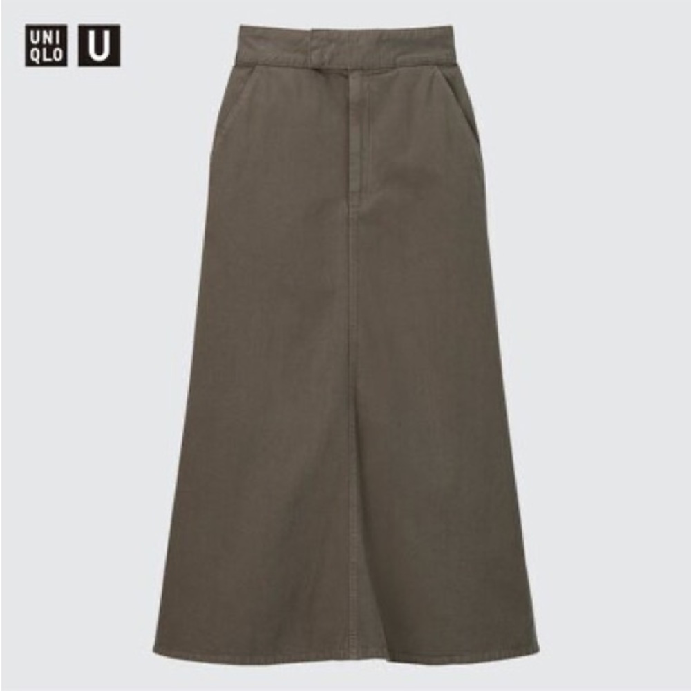Uniqlo U Flare Maxi Skirt